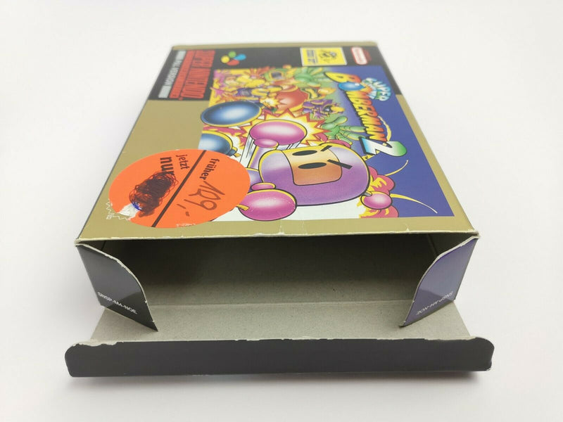 Super Nintendo Spiel " Super Bomberman 2 " Snes | Ovp | NOE Pal | Bomber Man
