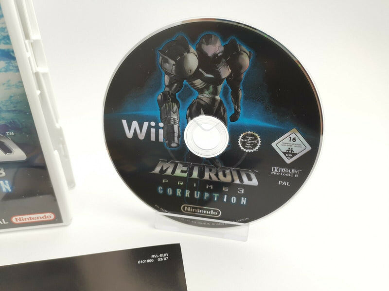 Nintendo Wii game "Metroid Prime 3 Corruption" | Pal