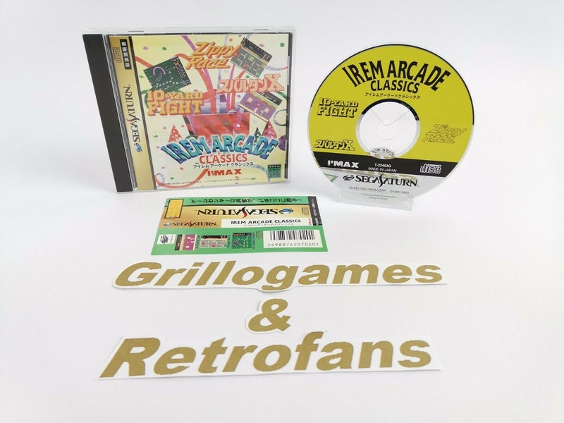 Sega Saturn Spiel " Irem Arcade Classics " | Ntsc-J | Ovp | Ss