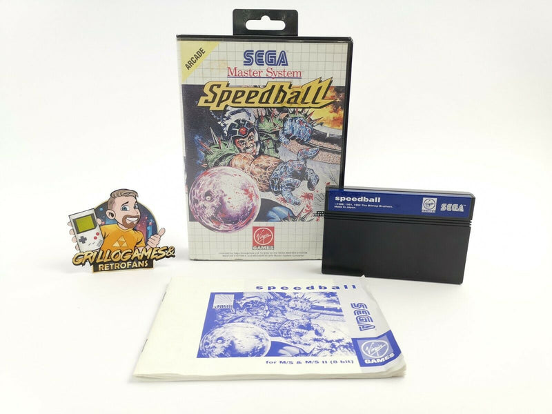 Sega Master System Spiel " Speedball " Ovp | Pal | MS