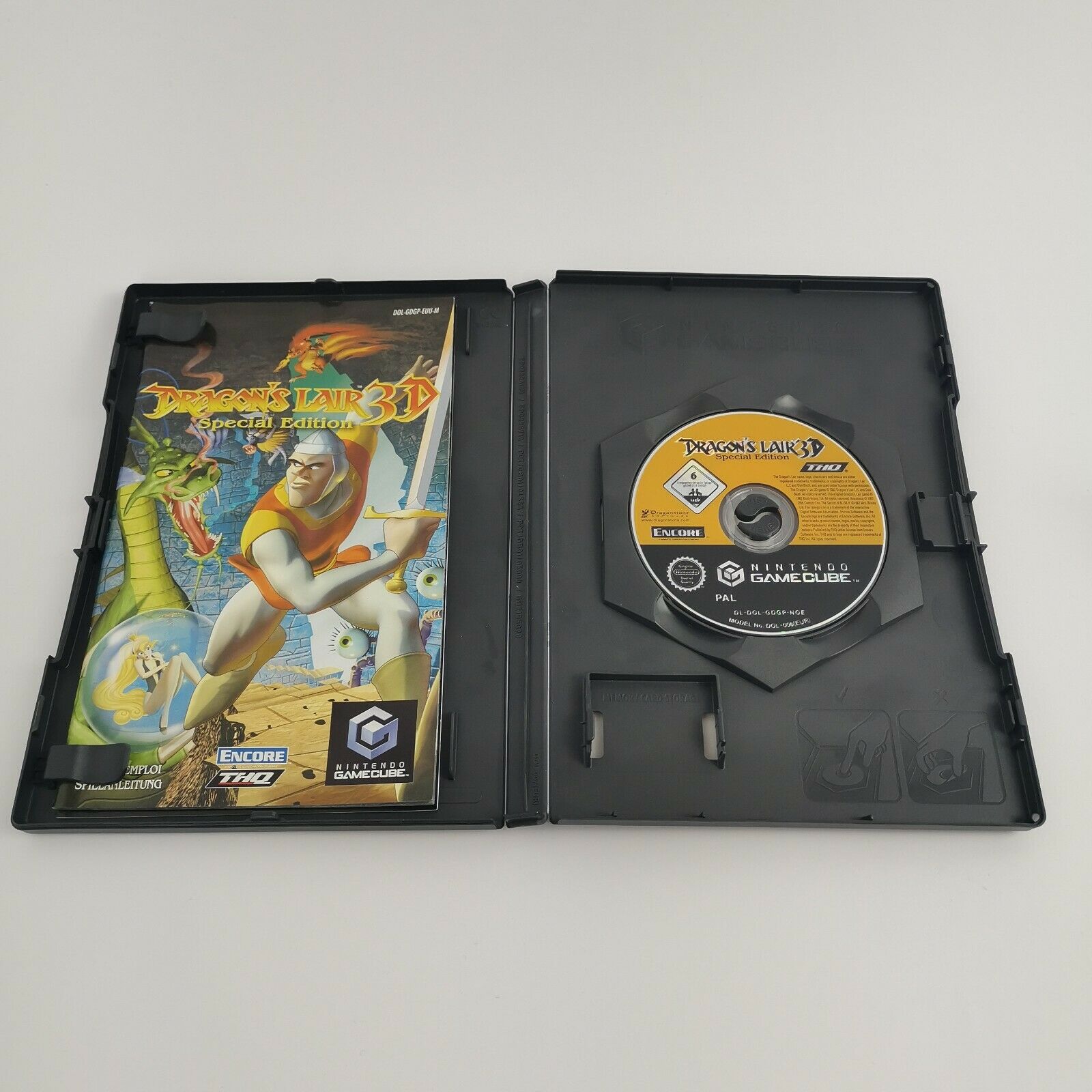 Nintendo Gamecube Spiel " Dragons Lair 3D Special Edition " Game Cube | OVP  PAL