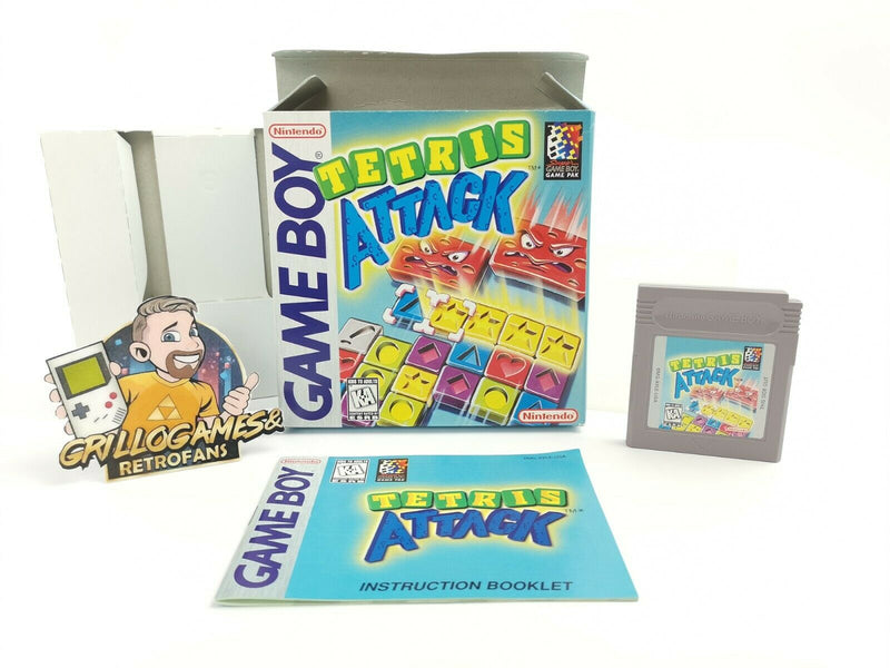 Nintendo Gameboy Classic Spiel " Tetris Attack " Ovp | NTSC | Game Boy | GB