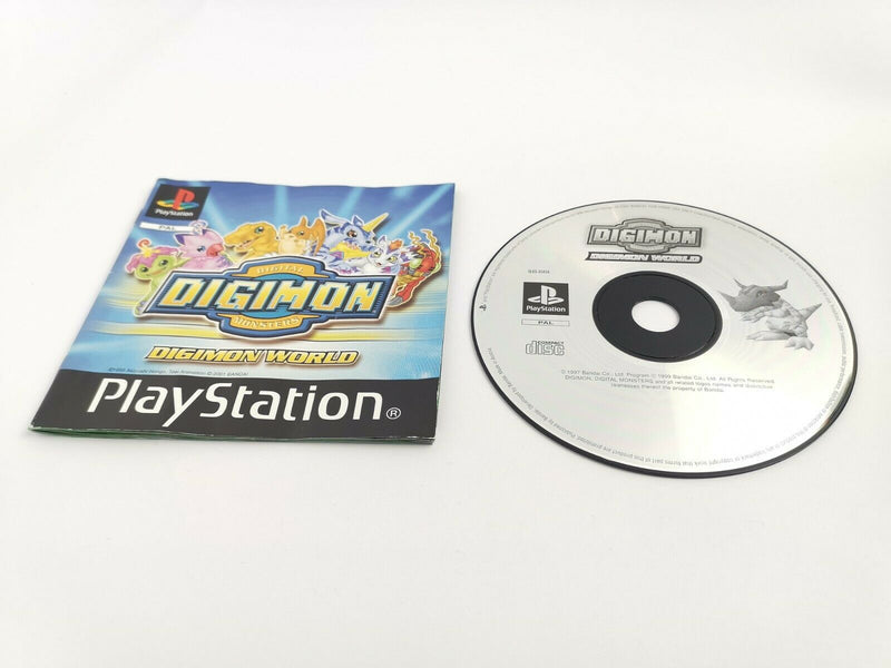 Sony Playstation 1 Spiel " Digimon World & Lösungsbuch " Ps1 | Guide | Pal | Ovp