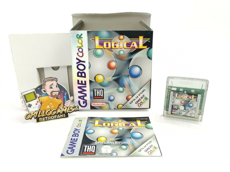 Nintendo Gameboy Color Game "Logical" Original Box | Pal | GBC