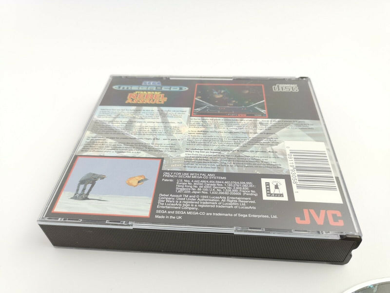 Sega Mega-CD Spiel " Star Wars Rebel Assault " MC | Ovp | Starwars