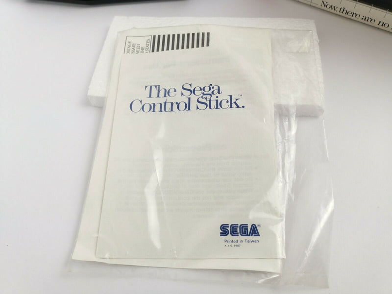 Sega Master System Controller "The Sega Control Stick" Joypad | Original packaging | PAL