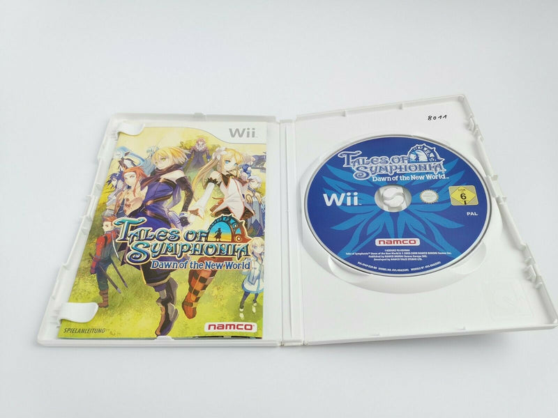 Nintendo Wii game "Tales of Symphonia Dawn of the World" Wii U | Original packaging | PAL *