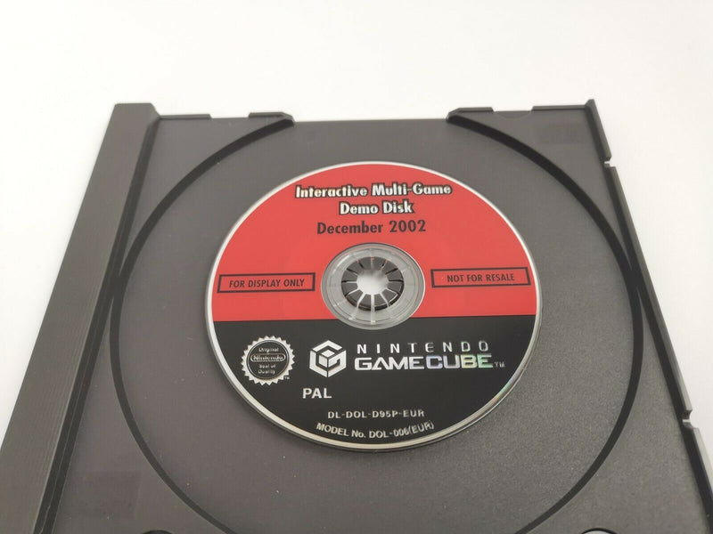 Nintendo Gamecube Interactive Multi Game Demo Disk December 2002 Dezember