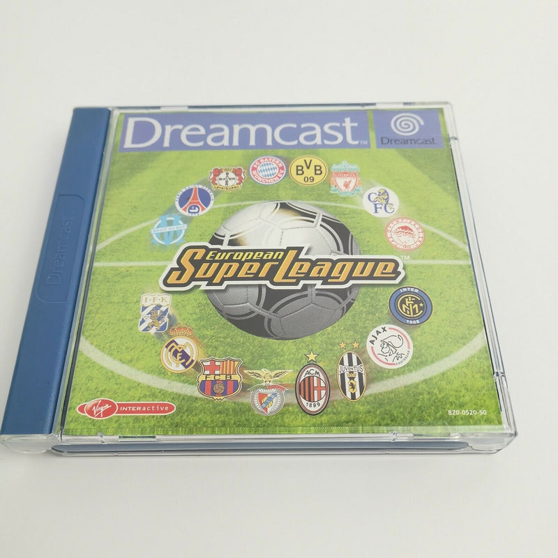 Sega Dreamcast Spiel " European Super League " DC | OVP | PAL Fußball