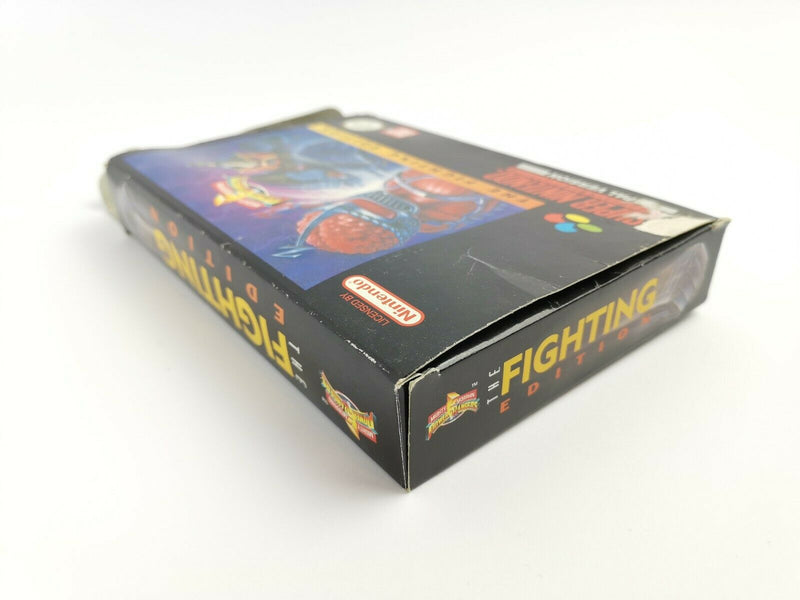 Super Nintendo " Mighty Morphin Power Rangers The Fighting  Edition " Snes | Ovp