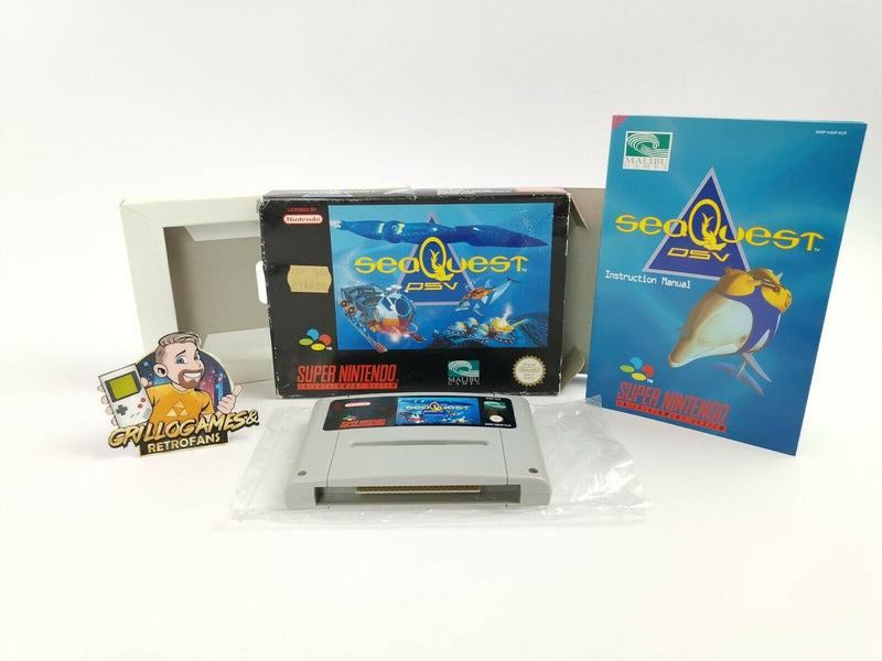 Super Nintendo Spiel " Sea Quest DSV " SNES | OVP | PAL EUR