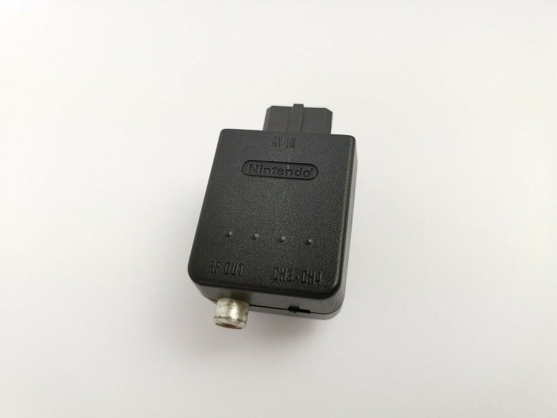 Nintendo 64 accessories " Antenna splitter / RF modulator " Audio / Video | Original packaging | N64