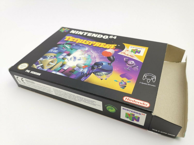 Nintendo 64 game "Tetrisphere" N64 | Original packaging | Pal | NNOE