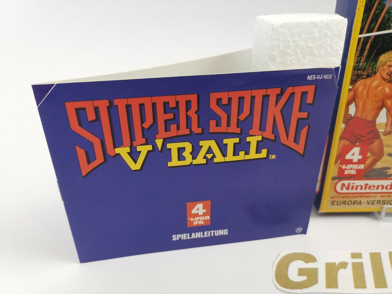 Nintendo Entertainment System " Super Spike V´Ball "  NES |Ovp |Pal | Volleyball