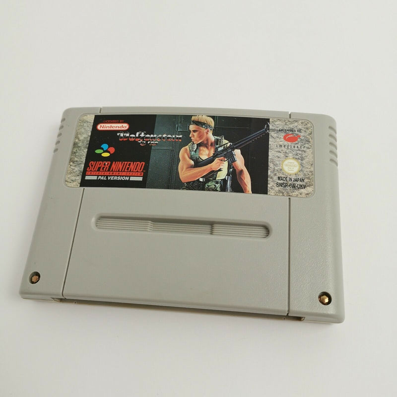 Super Nintendo game "Wolfenstein 3D" SNES | Original packaging | PAL version UKV