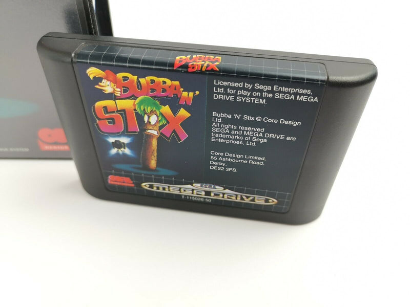 Sega Mega Drive Game "Bubba N Stix" Pal | Original packaging | Megadrive