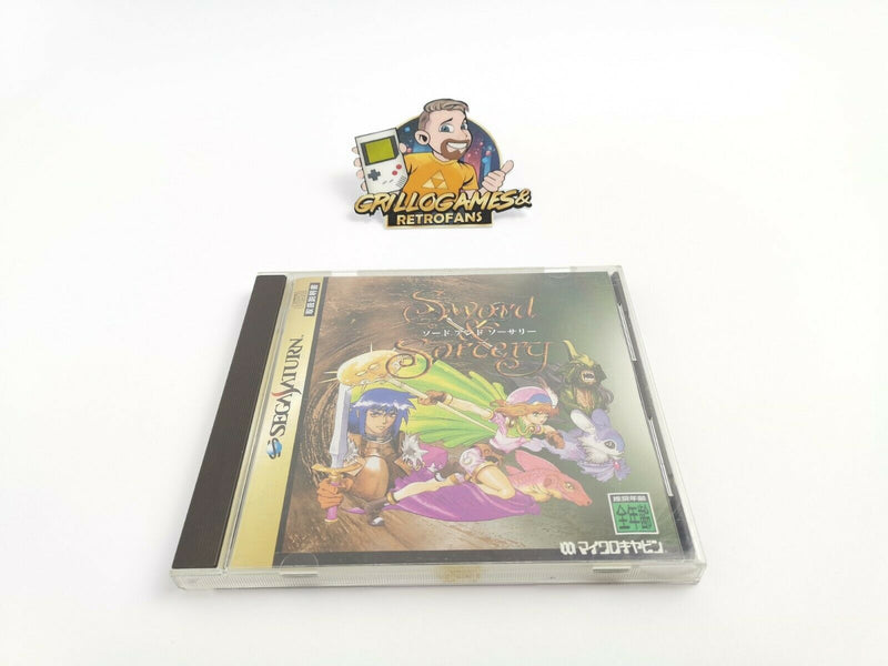 Sega Saturn Spiel " Sword & Sorcery " Japan | Ovp | jap. | SegaSaturn