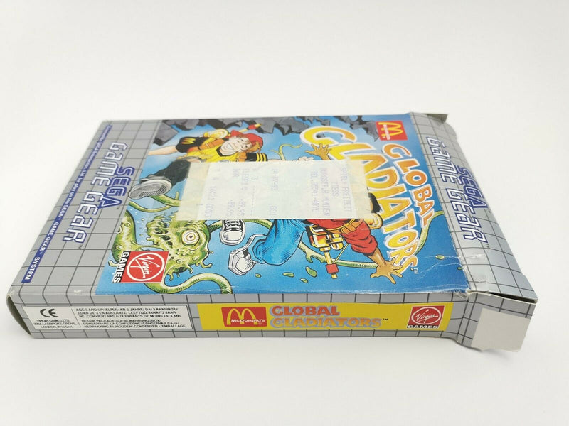 Sega Game Gear game "Global Gladiators" original box | Pal | GameGear