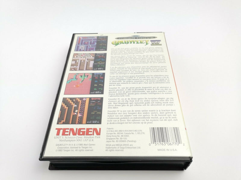 Sega Mega Drive Spiel " Gauntlet IV 4 " | Pal | Ovp | Sega MD MegaDrive