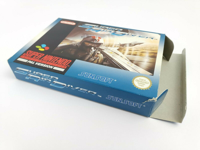Super Nintendo Spiel " Super Air Diver " Snes | Ovp | Pal | CIB