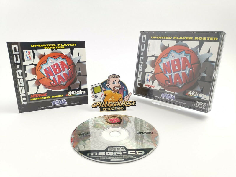 Sega Mega CD Spiel " NBA Jam "  MegaCD | MC | Ovp | Pal