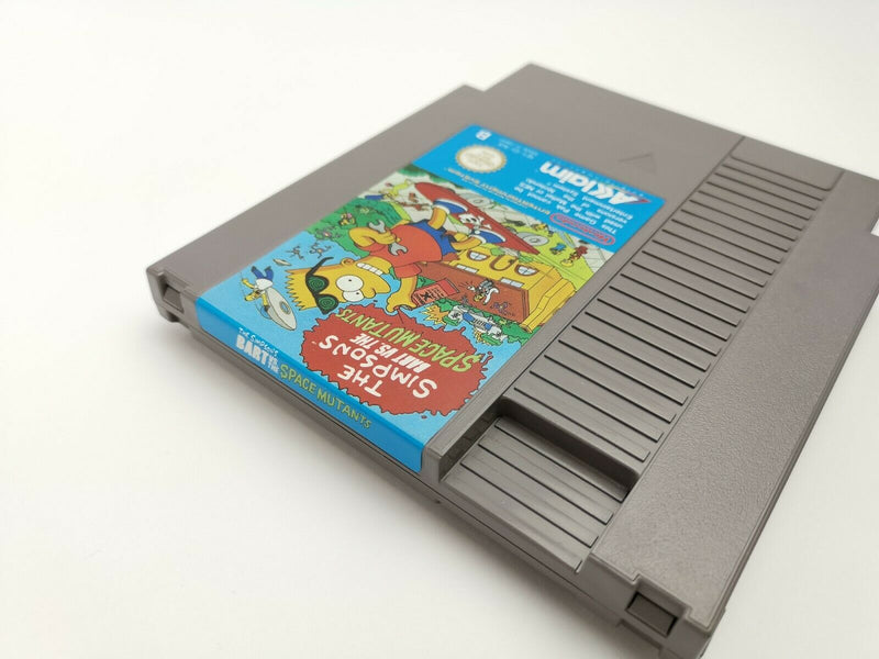 Nintendo Entertainment System Spiel " The Simpsons Bart vs. the Space Mutants "