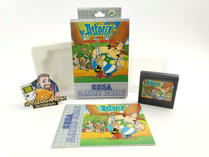 Sega Game Gear Spiel " Asterix and the Secret Mission " Pal | Ovp | GameGear