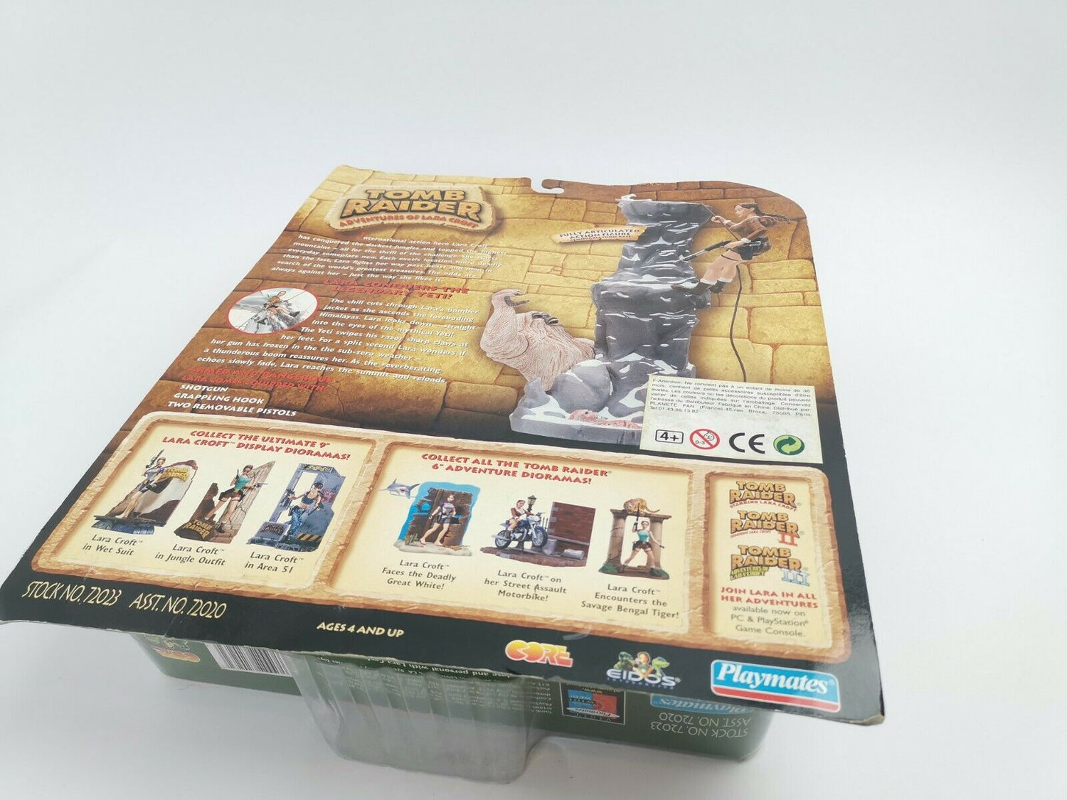 Tomb Raider Adventures of Lara Croft | Action figure | Original packaging | New | Playmates