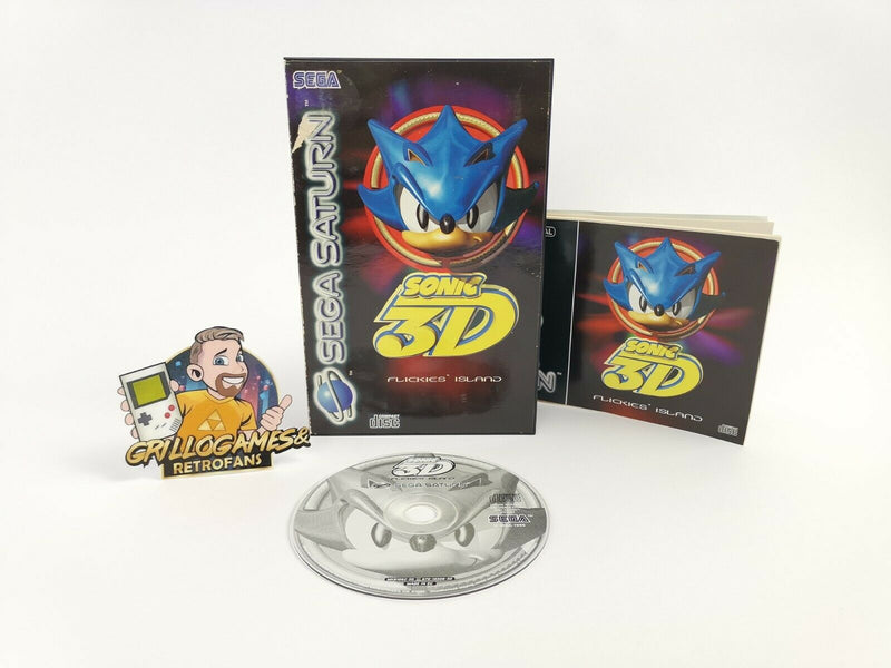 Sega Saturn Spiel " Sonic 3D " SegaSaturn | PAL | OVP Sonic The Hedgehog