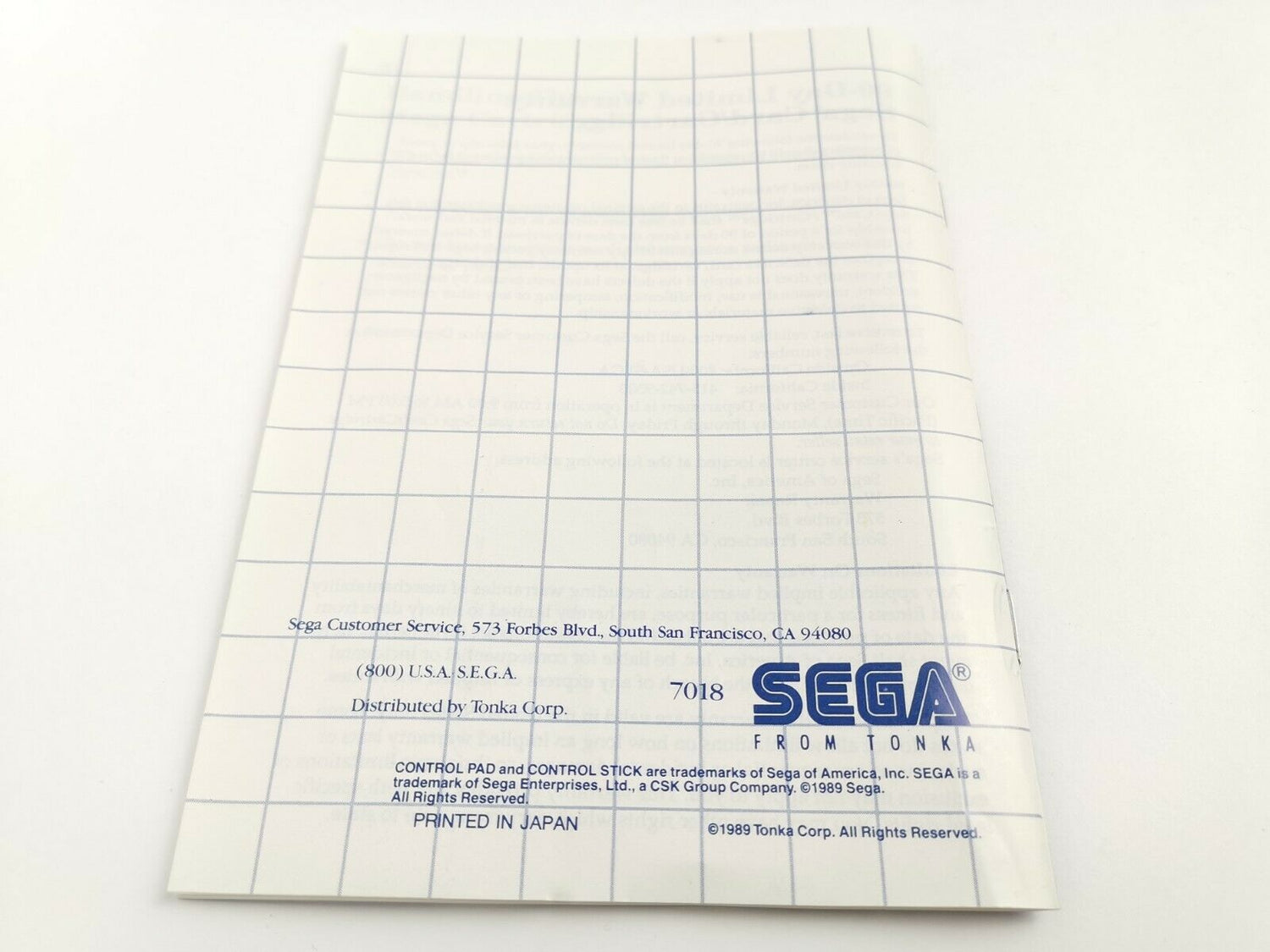 Sega Master System Spiel 