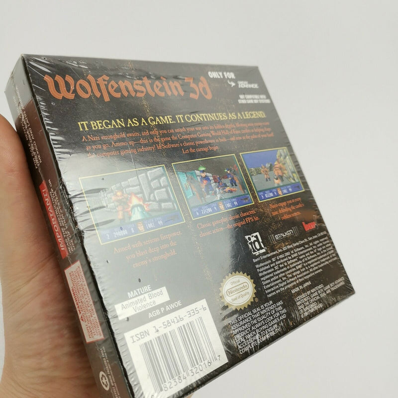 Nintendo Gameboy Advance Game " Wolfenstein 3D " NTSC-U/C USA | NEW NEW SEALED
