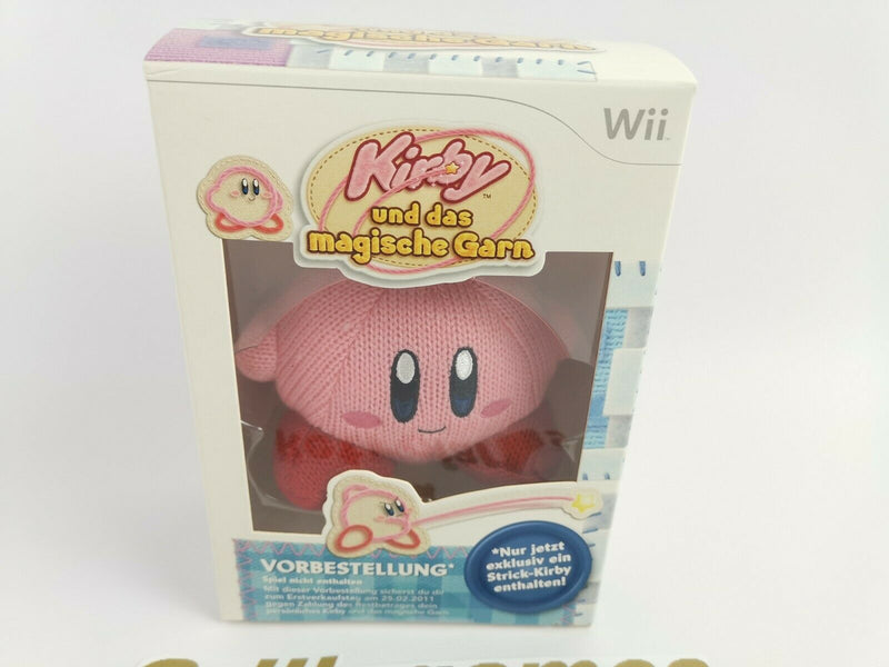 Strick Kirby - Vorbestellung zu Kirby und das magische Garn | Nintendo Wii | NEU
