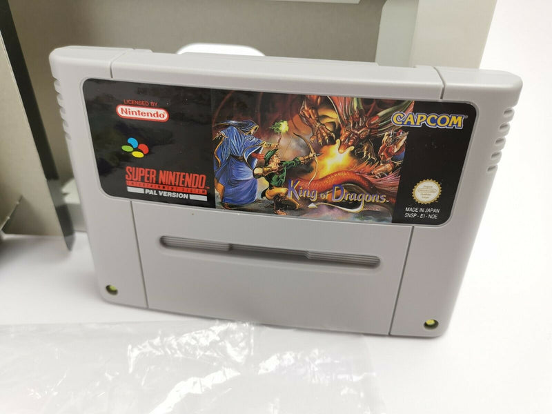 Super Nintendo Spiel " King of Dragons " Snes | Ovp | Pal | CIB |