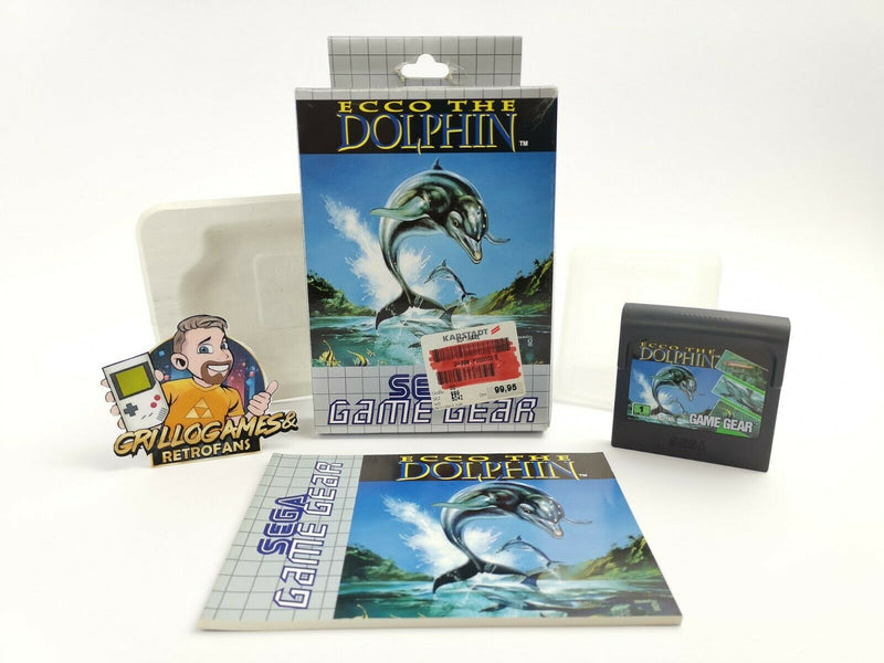 Sega Game Gear Spiel " Ecco The Dolphin " Pal | Ovp | GameGear