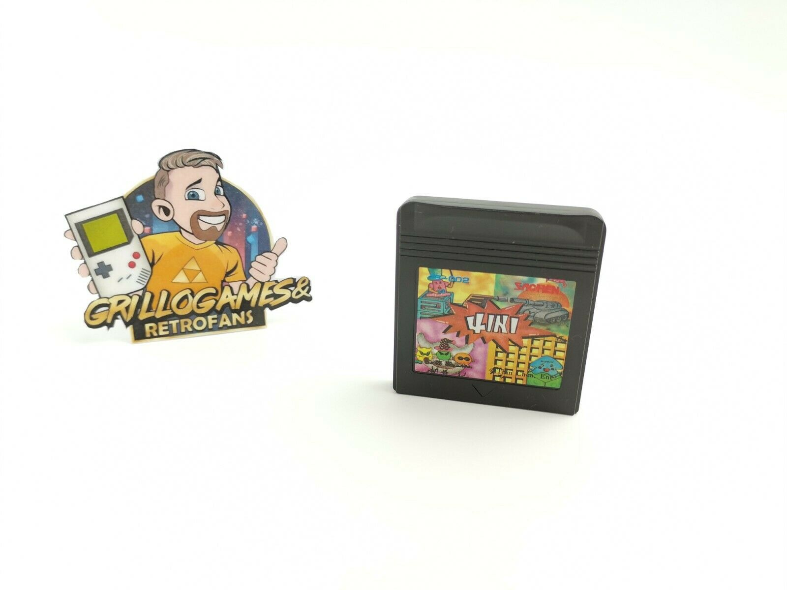 Gameboy game "4 in 1 THINGS" Thin Chen, Ent 4B-002