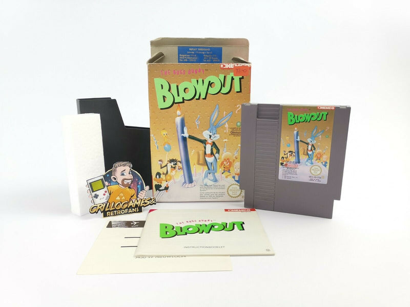 Nintendo Entertainment System Spiel " Blowout " NES | OVP | PAL-B FRA