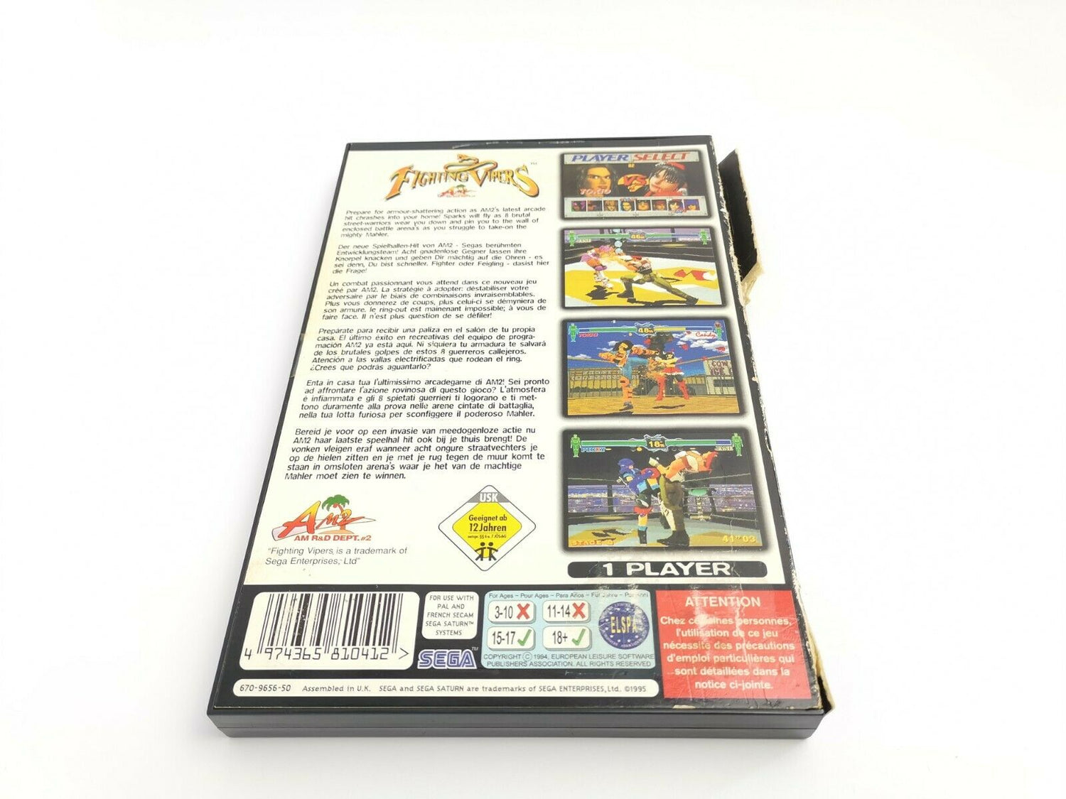 Sega Saturn Spiel 