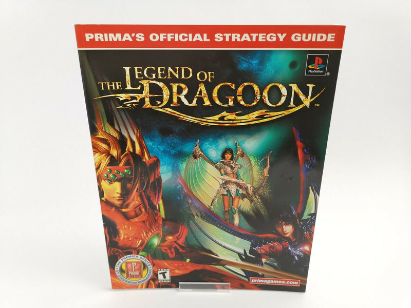 Sony Playstation 1 Game "The Legend of Dragoon + Strategy Guide" Ps1 | Pal |