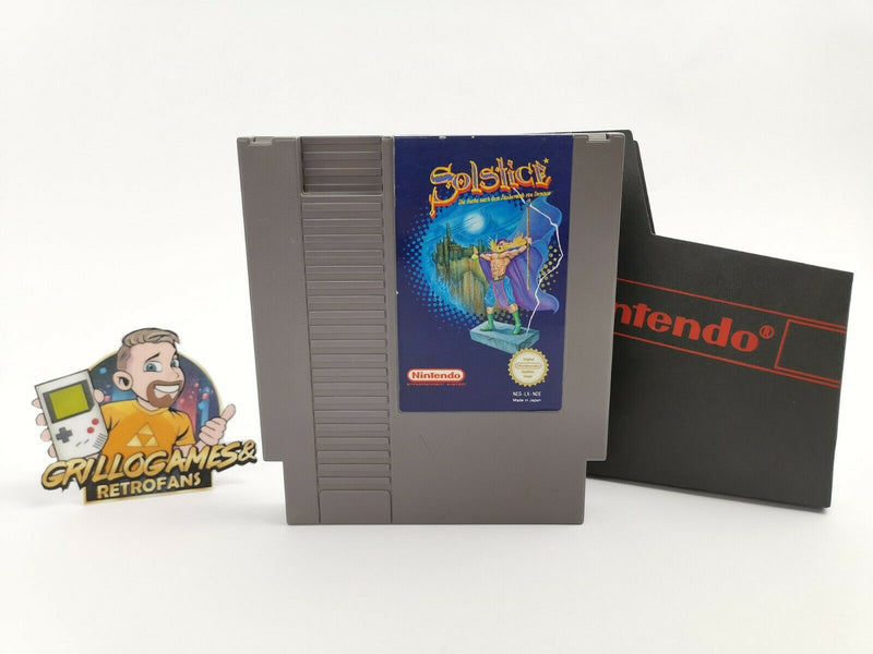 Nintendo Entertainment System Spiel " Solstice " Modul | Pal B NOE