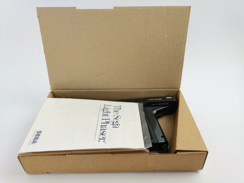 Sega Master System Controller "The Sega Light Phaser" Lightgun | Original packaging | PAL