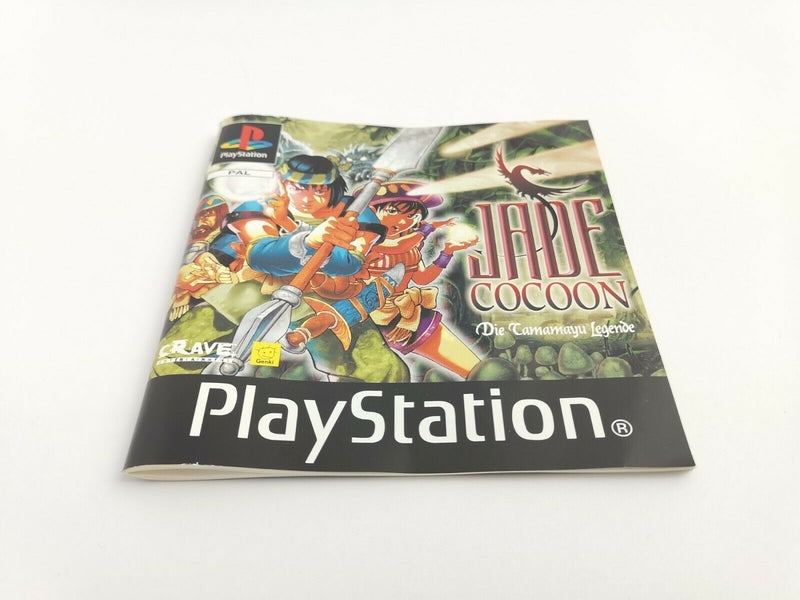 Sony Playstation 1 Game "Jade Cocoon &amp; Strategy Guide | Solution Book | Ps1