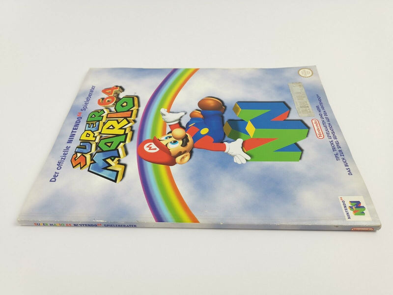 Nintendo 64 Spiel " Super Mario 64 + Spieleberater " N64 | Modul | Pal Version