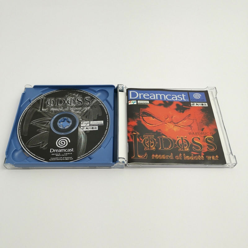 Sega Dreamcast Spiel " Record of Lodoss War " DC | OVP | PAL Version