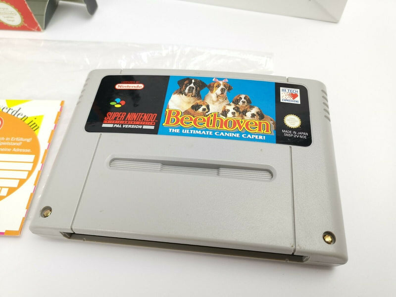 Super Nintendo Spiel " Beethoven The Ultimate Canine Caper! " Snes | Ovp | Pal