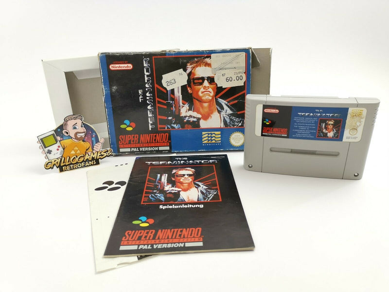 Super Nintendo game "The Terminator" Snes | Original packaging | Pal | NOE