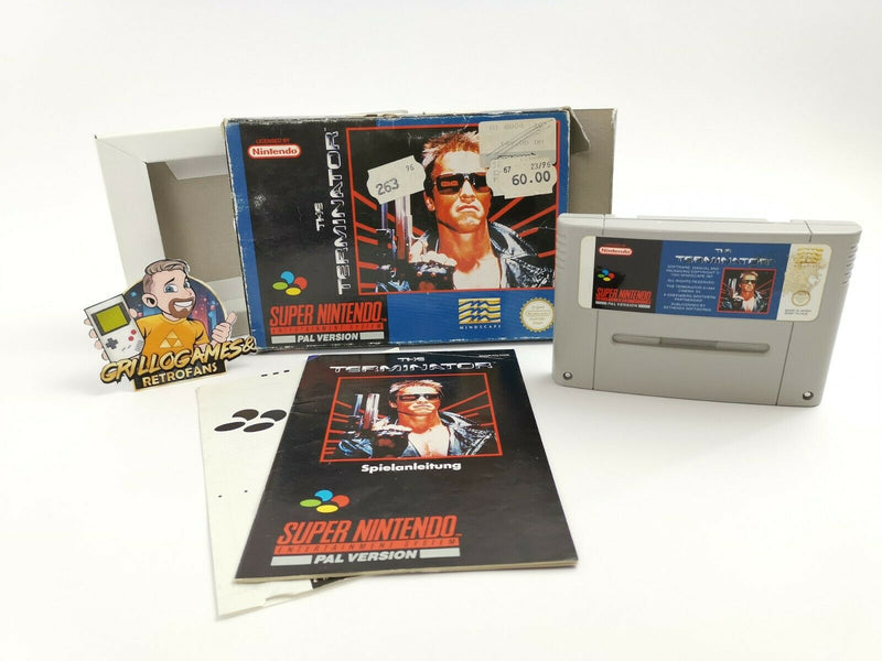 Super Nintendo Spiel " The Terminator " Snes | Ovp | Pal | NOE