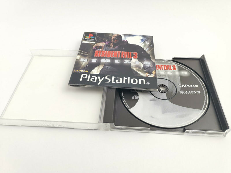 Sony Playstation 1 Spiel " Resident Evil 3 Nemesis " Ps1 | Ovp | Psx | Pal