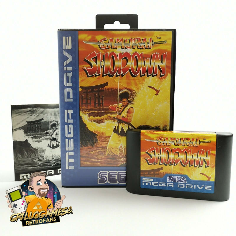 Sega Mega Drive game "Samurai Shodown" MD MegaDrive | Original packaging | PAL