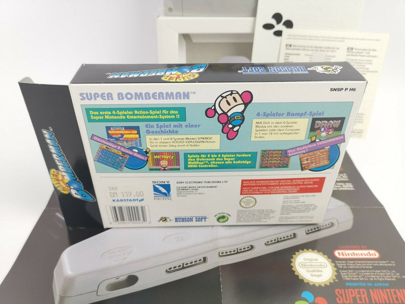 Super Nintendo Spiel | " SUPER BOMBERMAN " | Snes | Ovp