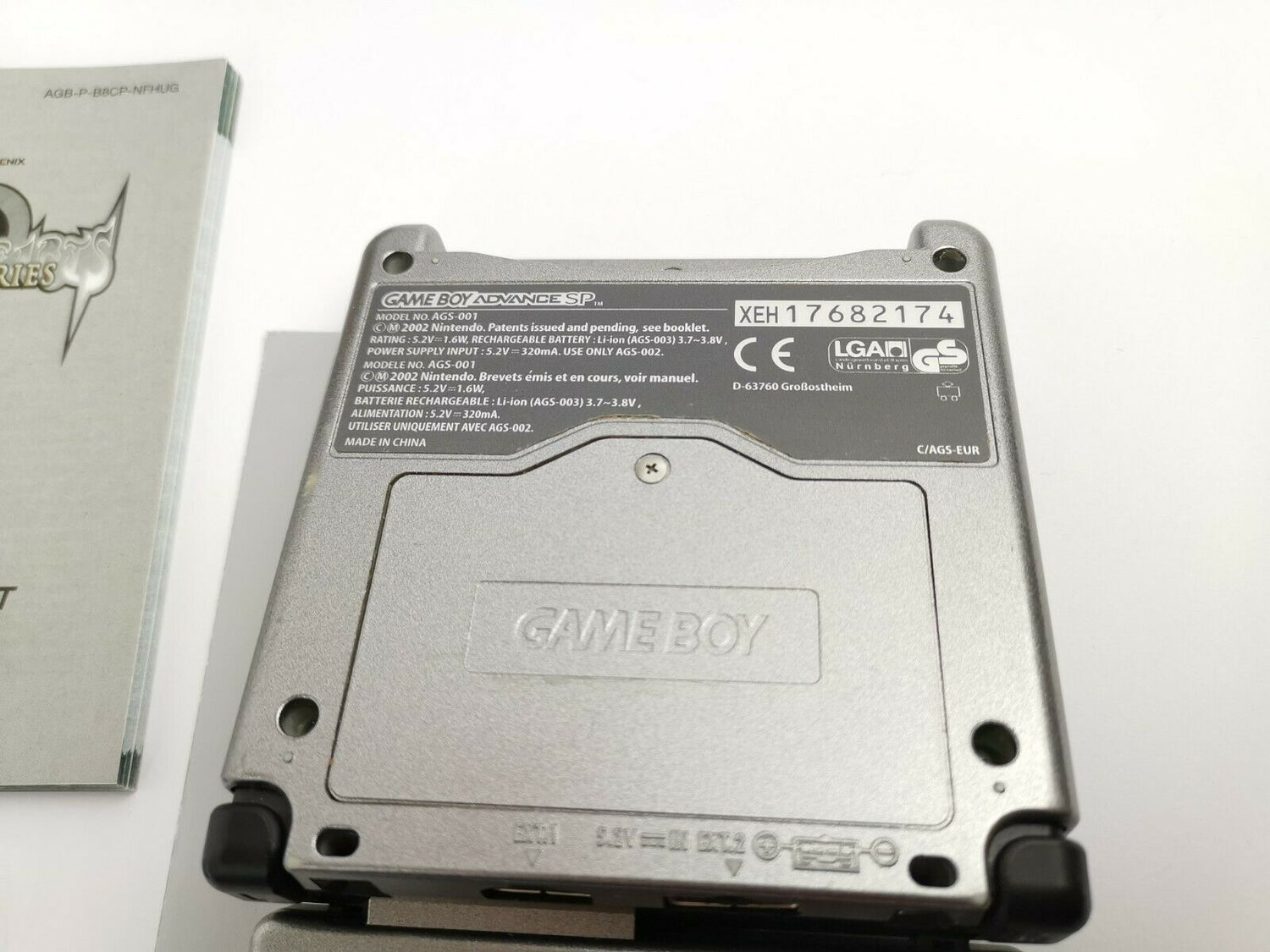 Nintendo Gameboy Advance SP Console 